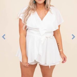 White romper
